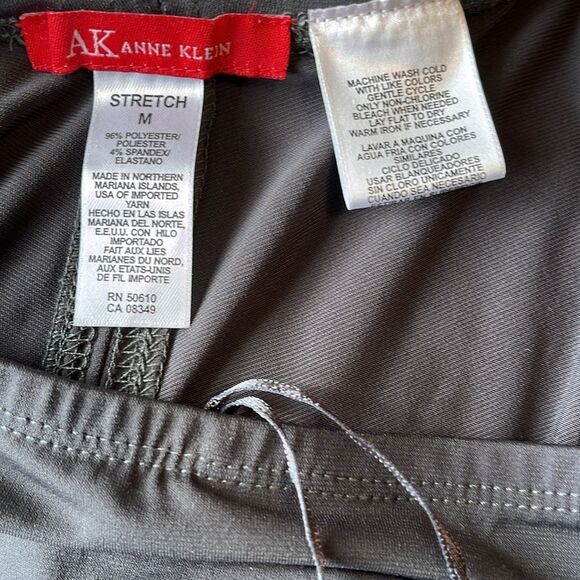 NEW WITH TAGS ANNE KLEIN GRAY STRETCH MAXI SKIRT - Picture 8 of 8